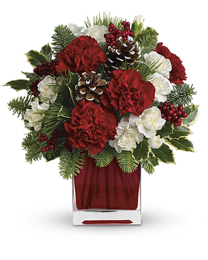 Seasonal Christmas Merry Bouquet