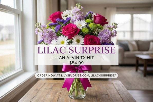 Lilac Surprise an Alvin TX Hit