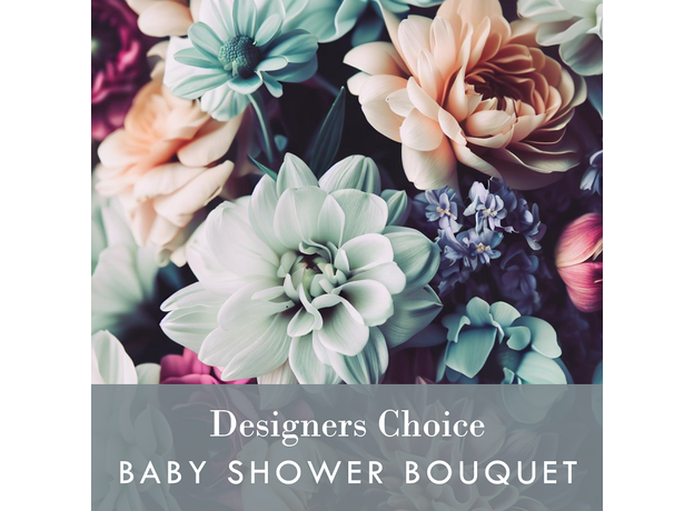 Designers Choice Baby Shower Bouquet