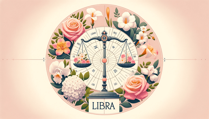 Libra Zodiac Flower