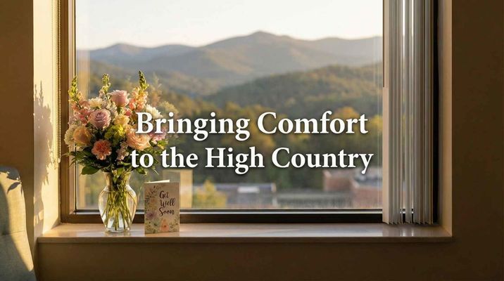 Same Day Flower Delivery to Watauga Medical Center in Boone NC